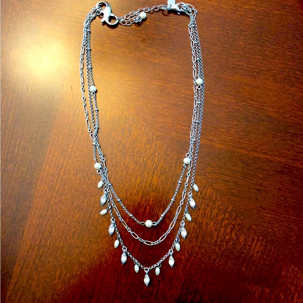 Silver Lia Sophia necklace